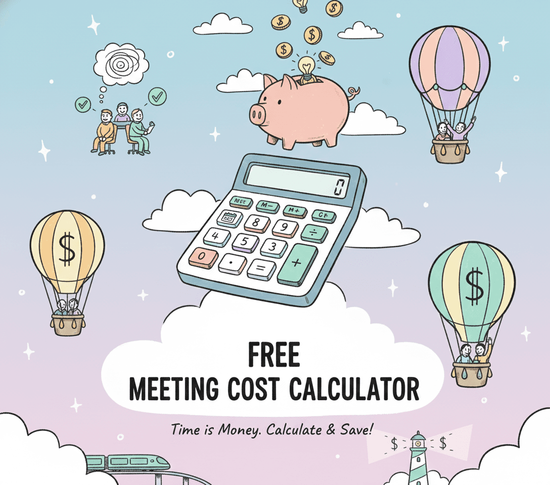 Free Meeting Cost Calculator - Time is Money. Calculate & Save!